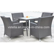 Outdoor Patio Garden Rattan Wicker Dining Furniture